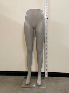 43" PVC Bottom Mannequin c/w Stand (Female).