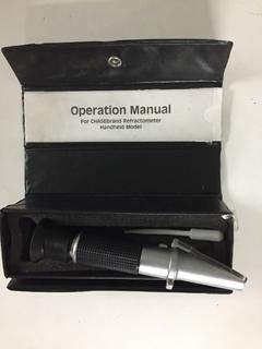 Portable Refractometer Hand Held Model In Case.