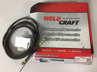 Weld Craft TIG Torch Set Up & 3/8" Hose.