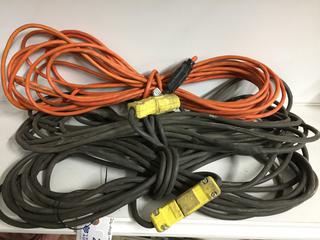 (3) Heavy Duty Extension Cords & (1) Moving Blanket.