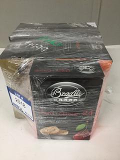 (5) Assorted Bradley Smoker Flavor Bisquettes.