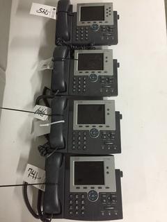 (4) CISCO IP 7945 Phones.