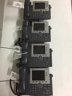 (4) CISCO IP 7945 Phones.
