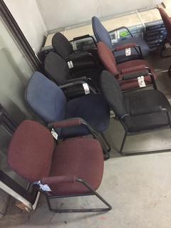 (7) Fabric Chairs.