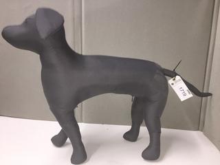 Stuffed Dog Mannequin.