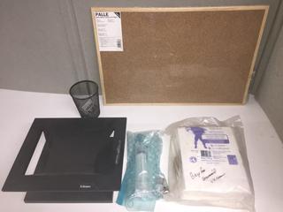 Quantity of Office Supplies & Vacuum Bags.