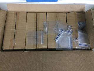 Quantity of Clear Resealable Bags, 3" x 3".