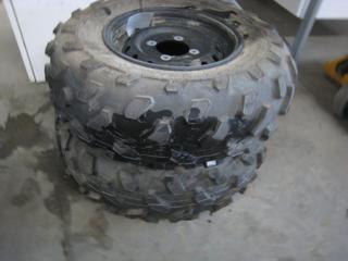 (2) Dunlop AT25x8-12 KTI91.