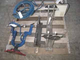 (3) Wheel Lacing Stands.