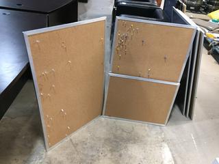 (2) Cork Boards.