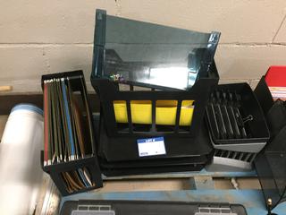 Quantity of Office Organizers & File Folders.