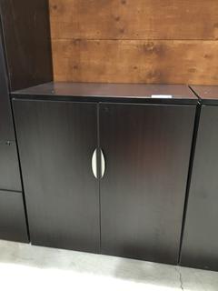 Office Cabinet, 35 1/2" x 22" x 37 3/4" Tall.