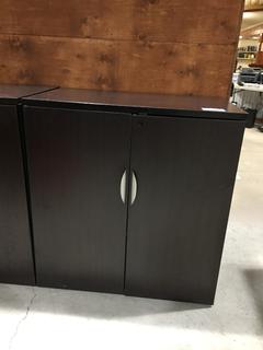 Office Cabinet, 35 1/2" x 22" x 37 3/4" Tall.