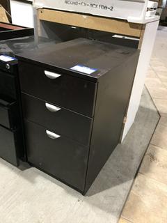 Office Cabinet, 16" x 22 1/2" x 28 1/2".