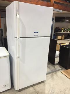 Maytag Plus Fridge with Top Freezer, 29 3/4" x 31 1/4" x 66 1/4".