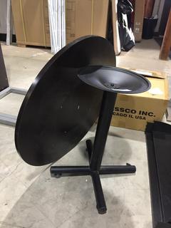 Round Office Table, 3' Diameter x 30" Tall.