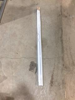 Cordless Aluminum Blind, 58 1/4" x 30".