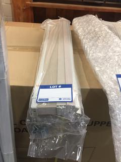 Beige Bi Level Cellular Shade, 29 x 60".