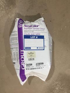 Premium Sanded Grout, White, 4.2kg.