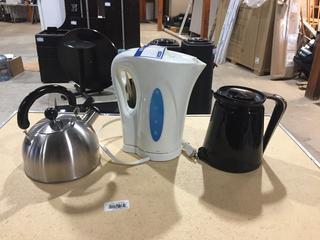 Coffee Pot, Electric Kettle & Kettle.