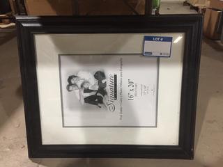 Black Picture Frame 16 x 20".