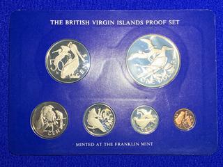 1975 British Virgin Islands Proof Coin Set.