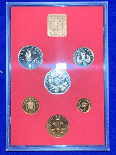 1973 Great Britain And Northern Ireland Specimen Coin Set.