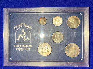 1976 Isle of Man Decimal Specimen Coin Set.