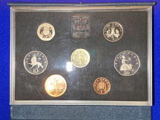 1987 UK Specimen Coin Set.