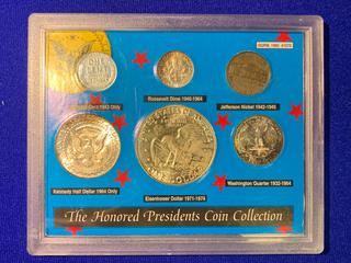 USA The Honored Presidents Coin Collection.