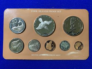 1976 Cook Islands Proof Coin Set.