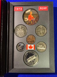 1973 Canada Specimen Coin Set.