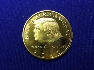 2020 United States Gold Coin, "Donald J. Trump".