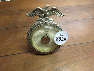 Springfield Thermometer with Eagle.