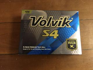 Volvik S4 Golf Balls (One Dozen) 4 x 3 Piece Box of Premium Tour Golf Balls.