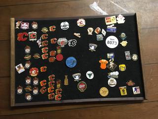 Sports Pin Collection.