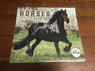 Horses 2021 Calendar.