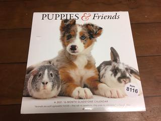 Puppies & Friends 2021 Calendar.