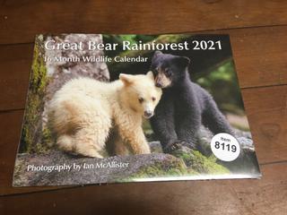 Great Bear Rainforest 2021 Calendar.