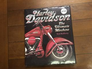 Harley Davidson The Ultimate Machine Book.