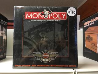 Harley Davidson 95th Anniversary Monopoly Game.