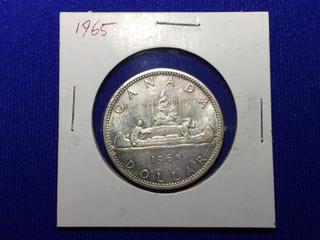 1965 Canada Silver Dollar.