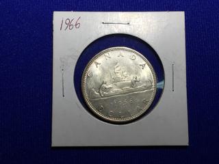 1966 Canada Silver Dollar.