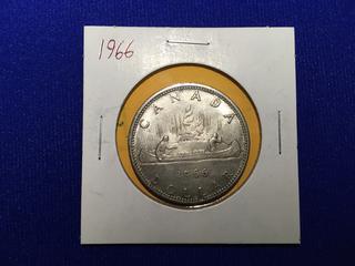 1966 Canada Silver Dollar.