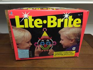 Lite-Brite Picture Making toy.