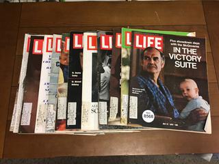 Quantity of LIFE Magazines.