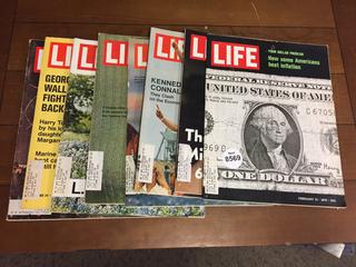 Quantity of LIFE Magazines.