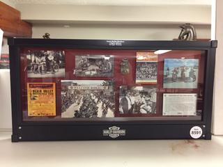 Kane's Harley Davidson 1957-Present Commemorative Framed Pictures.