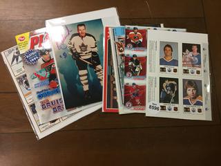 Quantity of Hockey Cards, Photos and More.