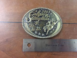 2003 Calgary Stampede Belt Buckle.